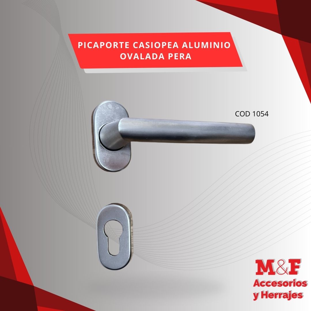 Picaporte Casiopea Doble Balancin Alum Sidañez