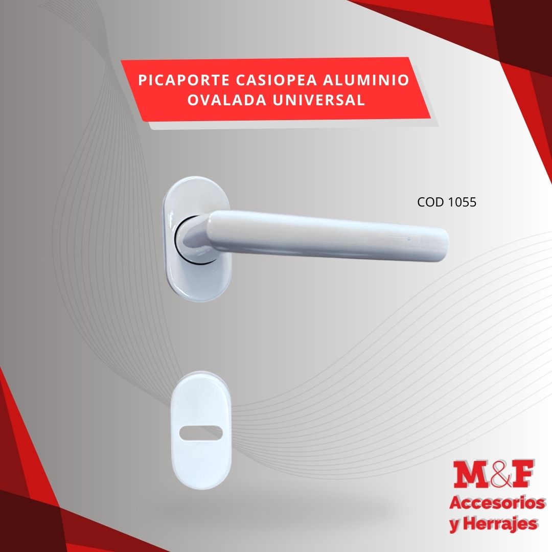 Picaporte Casiopea Doble Balancin Alum Sidañez